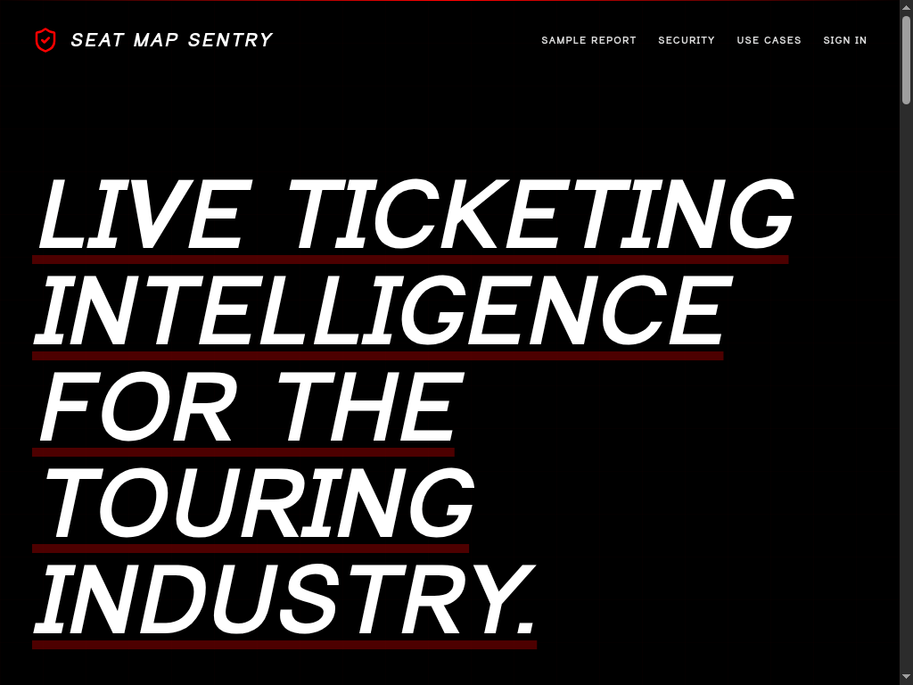 Seat Map Sentry screenshot